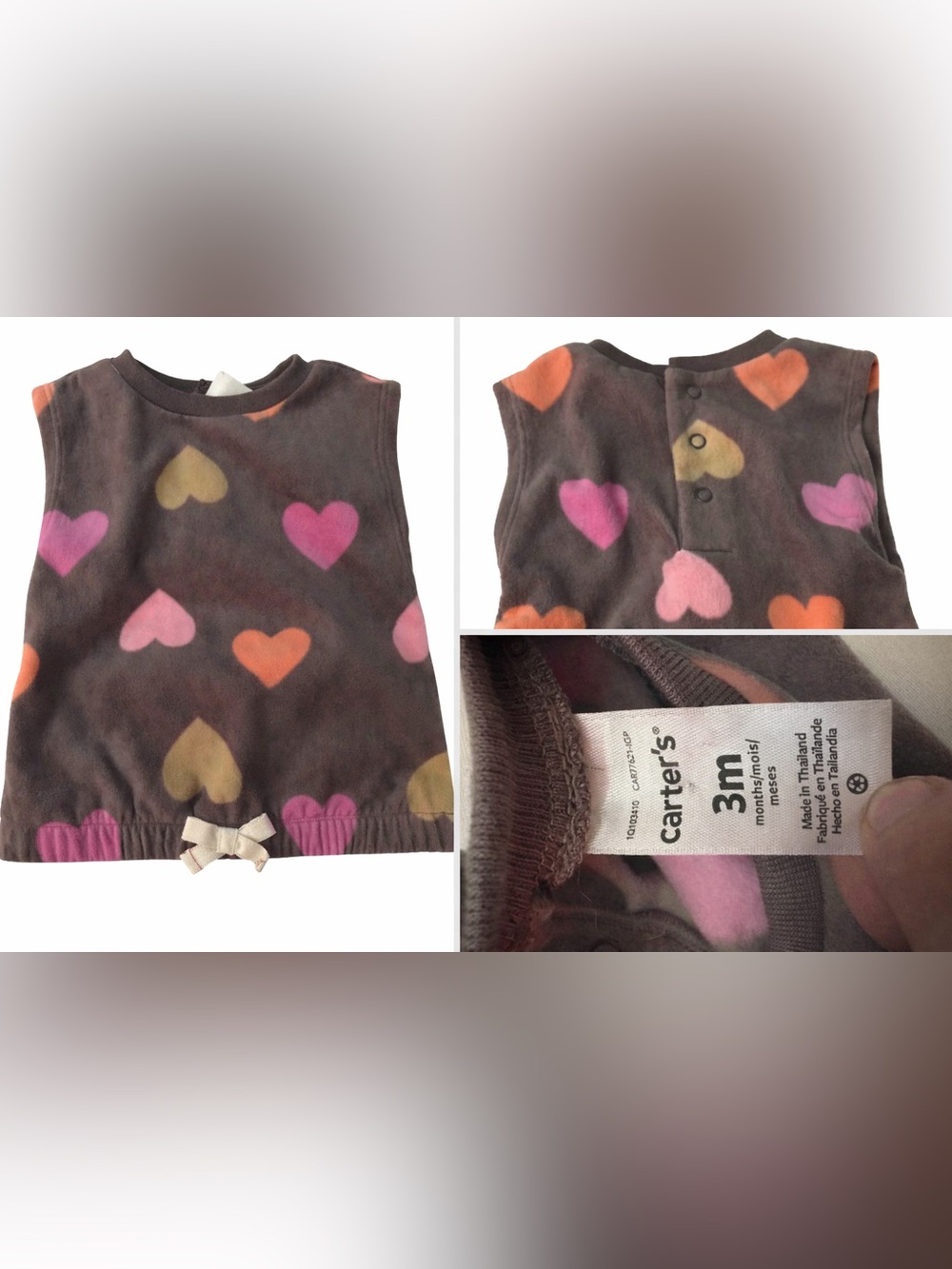 Baby Girl Clothing Bundle – 6 Pieces – Carter’s & OshKosh – 3–6M - Picture 2 of 7